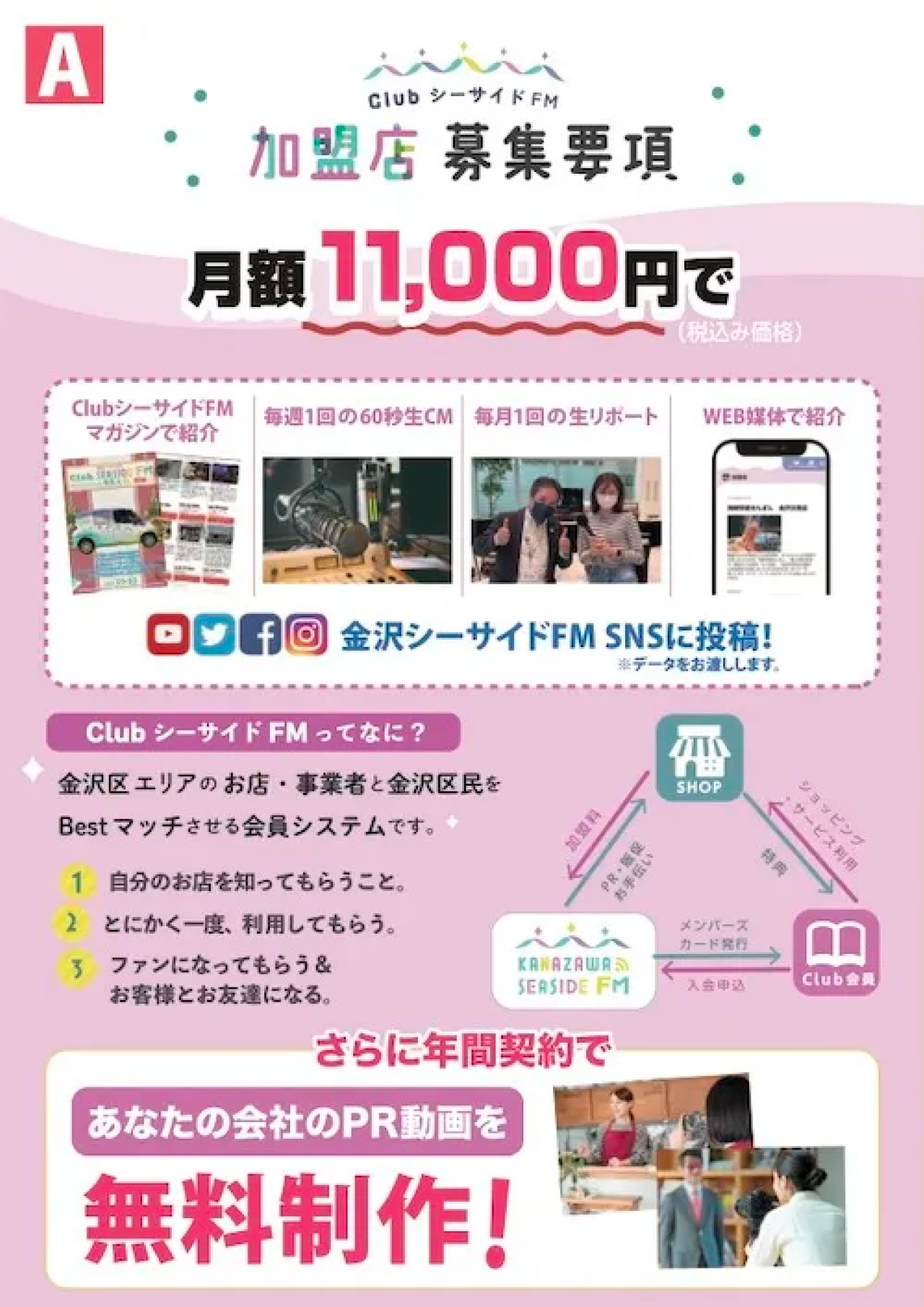 Aプラン Club SEASIDE FM